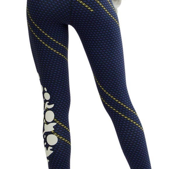 Free People Never Better Graphic Leggings❤️ NWOT size L - Picture 6 of 8